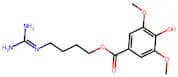 4-Guanidinobutyl 4-Hydroxy-3,5-Dimethoxybenzoate