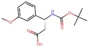 (R)-3-((Tert-Butoxycarbonyl)Amino)-3-(3-Methoxyphenyl)Propanoic Acid
