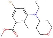 Methyl 5-Bromo-3-(Ethyl(Tetrahydro-2H-Pyran-4-Yl)Amino)-2-Methylbenzoate