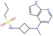N-(Cis-3-(Methyl(7H-Pyrrolo[2,3-D]Pyrimidin-4-Yl)Amino)Cyclobutyl)Propane-1-Sulfonamide