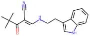 2-(2,2-dimethylpropanoyl)-3-[(2-indol-3-ylethyl)amino]prop-2-enenitrile