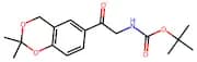 tert-Butyl (2-(2,2-dimethyl-4H-benzo[d][1,3]dioxin-6-yl)-2-oxoethyl)carbamate