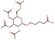 5-[(3,4,6-Tri-O-Acetyl-2-Acetylamido-2-Deoxy-B-D-Galactopyranosyl)Oxy]Pentanoic Acid