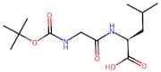 Boc-Gly-Leu-Oh