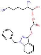 (S)-2,6-Diaminohexanoic Acid 2-((1-Benzyl-1H-Indazol-3-Yl)Oxy)Acetic Acid Salt