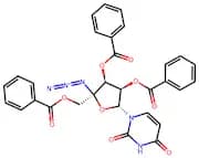 (2R,3S,4R,5R)-2-azido-2-((benzoyloxy)methyl)-5-(2,4-dioxo-3,4-dihydropyrimidin-1(2H)-yl)tetrahydro…