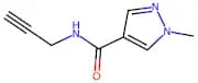 1-Methyl-N-(prop-2-yn-1-yl)-1H-pyrazole-4-carboxamide