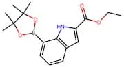 Ethyl 7-(4,4,5,5-tetramethyl-1,3,2-dioxaborolan-2-yl)-1H-indole-2-carboxylate