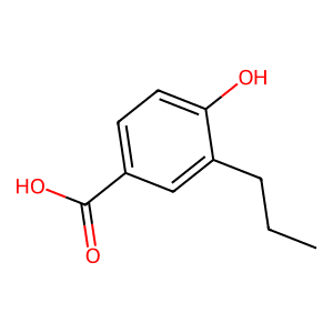 4-Hydroxy-3-propylbenzoic acid
