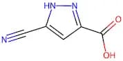 3-Cyano-1H-pyrazole-5-carboxylic acid