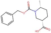 (3S,6R)-1-((benzyloxy)carbonyl)-6-methylpiperidine-3-carboxylic acid