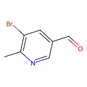 5-Bromo-6-methylnicotinaldehyde