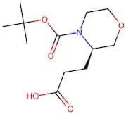 (R)-3-(4-(Tert-butoxycarbonyl)morpholin-3-yl)propanoic acid