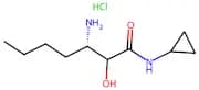 (3S)-3-Amino-N-cyclopropyl-2-hydroxyheptanamidehydrochloride(1:1)