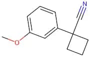 1-(3-Methoxyphenyl)cyclobutane-1-carbonitrile