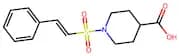 1-[(e)-2-phenylethenesulfonyl]piperidine-4-carboxylic acid