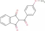 2-(4-Methoxybenzoyl)indane-1,3-dione