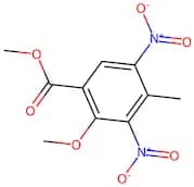 methyl 2-methoxy-4-methyl-3,5-dinitrobenzoate