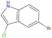 5-Bromo-3-chloro-1H-indole