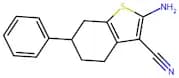 2-Amino-6-phenyl-4,5,6,7-tetrahydrobenzo[b]thiophene-3-carbonitrile