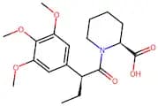 (S)-1-((S)-2-(3,4,5-Trimethoxyphenyl)butanoyl)piperidine-2-carboxylic acid
