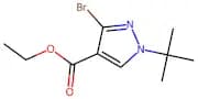 Ethyl 3-bromo-1-(tert-butyl)-1H-pyrazole-4-carboxylate