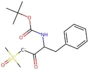 tert-Butyl (4-(dimethyl(oxo)-λ6-sulfanylidene)-3-oxo-1-phenylbutan-2-yl)carbamate