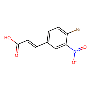 (2E)-3-(4-Bromo-3-nitrophenyl)-2-propenoic acid