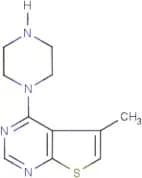 5-Methyl-4-piperazinothieno[2,3-d]pyrimidine
