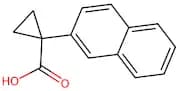 1-(Naphthalen-2-yl)cyclopropane-1-carboxylic acid