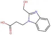 2-(Hydroxymethyl)-1H-benzimidazole-1-propanoic acid