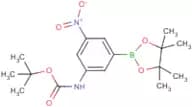3-Amino-5-nitrobenzeneboronic acid, pinacol ester N-BOC protected