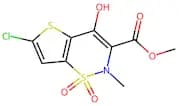 6-Chloro-4-hydroxy-2-methyl-2H-thieno[2,3-e]-1,2-thiazine-3-carboxylic acid methyl ester 1,1-dioxi…