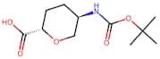 (2S,5R)-5-((tert-Butoxycarbonyl)amino)tetrahydro-2H-pyran-2-carboxylic acid