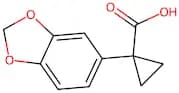 1-(Benzo[d][1,3]dioxol-5-yl)cyclopropanecarboxylic acid