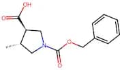 trans-1-[(Benzyloxy)carbonyl]-4-methylpyrrolidine-3-carboxylic acid