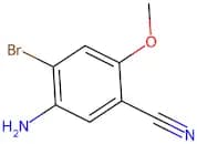 5-Amino-4-bromo-2-methoxybenzonitrile