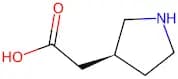 (S)-2-(Pyrrolidin-3-yl)acetic acid