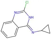 2-Chloro-N-cyclopropylquinazolin-4(3h)-imine