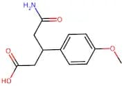 5-Amino-3-(4-methoxyphenyl)-5-oxopentanoic acid