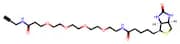 Biotin-PEG4-amide-Alkyne