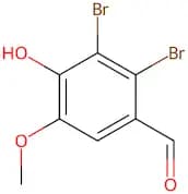2,3-Dibromo-4-hydroxy-5-methoxybenzaldehyde