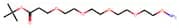 Aminooxy-PEG4-C2-Boc