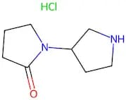 1-(Pyrrolidin-3-yl)pyrrolidin-2-one hydrochloride