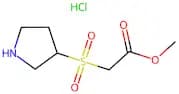 Methyl 2-(pyrrolidine-3-sulfonyl)acetate hydrochloride