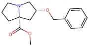 Methyl(2R,7aR)-2-(benzyloxy)tetrahydro-1H-pyrrolizine-7a(5H)-carboxylate