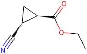 cis-ethyl (1R,2S)-2-cyanocyclopropane-1-carboxylate