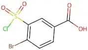 4-Bromo-3-chlorosulfonyl-benzoic acid