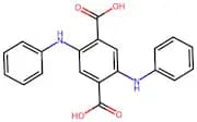 2,5-Bis(phenylamino)terephthalic acid