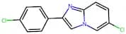 6-Chloro-2-(4-chlorophenyl)imidazo[1,2-a]pyridine